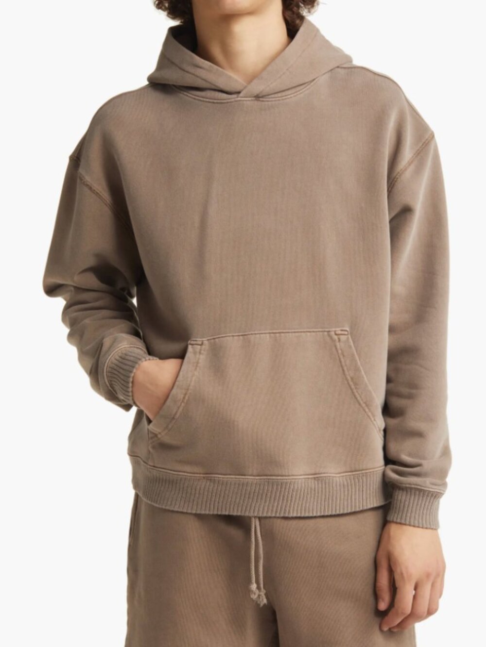 Elwood Core Oversize Organic Cotton Brushed Terry Hoodie